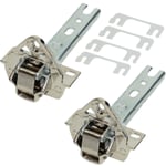 Door Hinge Kit Integrated for BOSCH NEFF SIEMENS Fridge Freezer Hinges x 2