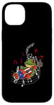 iPhone 14 Plus Puerto Rico Flag Coqui Frog Play Guitar Puerto Rican Music Case