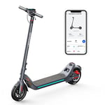 LEQISMART Trottinette électrique, 40KM Autonomie, Vitesse maximale de 25km/h, 3 Niveaux de Vitesse, contrôle de l'APP Huawei Harmony OS, 350 W, 10,4 Ah, Bon Cadeau pour Adultes et Adolescents (Noir)