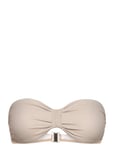 Printed Bandeau Top Beige Filippa K