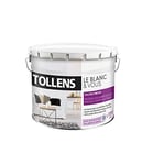 Tollens - Peinture Blanche Velours - Toutes Pièces - Pour Murs Plafonds et Bo...