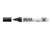 Marker Wera Svart Permanent Rund Spets 2Mm - (12 St.)