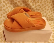 Nike Jordan Sophia Slide Sliders / Sandles Women's Size 6.5uk Chutney Orange New