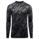 Nike Keeperdrakt Dri-FIT Gardien V L/E - Grå/Sort/Hvit, størrelse X-Large