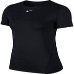 NIKE Women T-Shirt All Over Mesh Women's T-Shirt - Laser Fuchsia/Black, Large