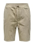 ONLY & SONS Onslinus Corduroy 0111 Shorts Beige