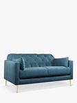 Swoon Mendel Medium 2 Seater Sofa, Gold Leg