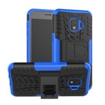 Samsung Galaxy J2 Core      Heavy Duty Case    Blue