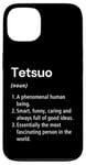 Coque pour iPhone 13 Tetsuo Définition du nom Dictionnaire amusant