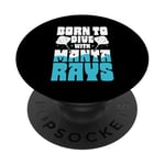 Raie Manta PopSockets PopGrip Interchangeable