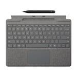 Microsoft Surface Pro Keyboard med Slim Pen, platina