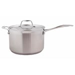 Dexam Supreme 22cm, 4.5L Stainless Steel Saucepan