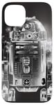 Coque pour iPhone 13 Star Wars R2-D2 Retro Galaxy Noir