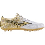 Mizuno Alpha Elite AG Fotballsko - Gull/Hvit - str. 42,5