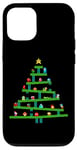 iPhone 12/12 Pro 8 Bit Retro Gaming Christmas Tree Case