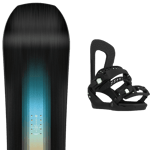 NITRO Pack snowboard Nitro Team 25 + Fixations Homme Noir / Multicolore taille 162 2025