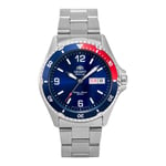 Montre Orient pour Hommes Femmes Automatique Mako 2 Bleu en Acier Inox Étui