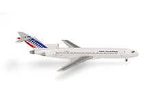 herpa Maquette Avion Air France Boeing 727-200 – F-BPJO, echelle 1/500, Model, pièce de Collection, d'avion sans Support, Figurine Metal