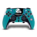 OFFICIAL NFL MIAMI DOLPHINS VINYL SKIN FOR SONY PS5 DUALSENSE EDGE CONTROLLER