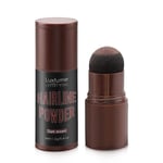 Vattentätt hårlinje pulver i hårfärg Kantkontroll Hårlinje Skuggmakeup Hårconcealer Root Cover Up Unisex hårsmink C deep brown