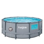 Piscine Tubulaire Ronde ‡ hublot Funsicle Ø 3,66m x h1,22m