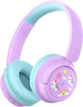 Écouteur Micro Casque Sans Fil Bluetooth Pour Enfants, Batterie De 60 Heures, Limitation Du Volume 74/85 Dba, Son Stéréo, Type C, Bluetooth 5.4, Casque Supra-Auriculaire[L2012]