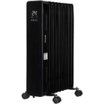 MutuTec Electric Oil Filled Radiator Portable Heater With 3 Heat Settings