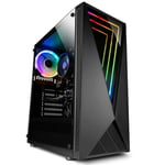 Vibox I-19 PC Gamer - Quad Core AMD Ryzen 3200G Processeur 4GHz - Radeon Vega 8 Graphique - 16Go RAM - 500Go NVMe M.2 SSD - Windows 11 - WiFi