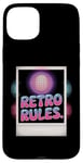 Coque pour iPhone 15 Plus Retro Rules Boule disco