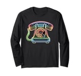 Vintage Telephone Landline Dial Long Sleeve T-Shirt