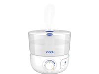 Top Fill Ultrasonic Humidifier With 2X Scent Pad Heater Vul585e4