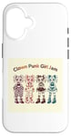 Coque pour iPhone 16 Clown Punk Girl Jam