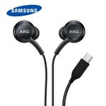 Samsung Ecouteurs Kit Piéton stéréo EO-IC100 AKG USB-C Noir pour Samsung Galaxy S24 Plus 5G