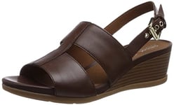 Geox D Marykarmen Sandales, Marron, 36 EU