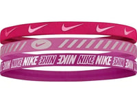 Nike Opaski Na Włosy Nike Headbands 3.0 Różowe N1004527616os