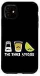 iPhone 11 The Three Amigos Salt Drink Lime Cinco de Mayo Taco Tuesday Case