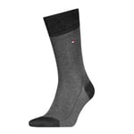 Tommy Hilfiger Strømper Men Premium Birdseye Socks Mørkgrå  Str 41/42 Herre