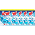 Bref Lot de 5 Blocs WC Power Activ' Océan Nettoyant Détartrant toilettes