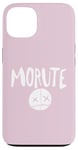 Coque pour iPhone 13 Morute Esthétique Poupée effrayante + Adorable Horreur Goth Croix