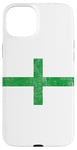 Coque pour iPhone 15 Plus Drapeau Croix de l'Ordre de Saint Laurier