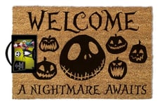 Nightmare Before Christmas - A Nightmare Awaits Doormat - New Merchand - U600z