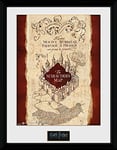 GB eye LTD, Harry Potter, Marauder's Map, Photographie encadrée, 40 x 30 cm