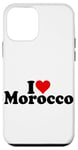 Coque pour iPhone 12 mini I LOVE HEART MAROC