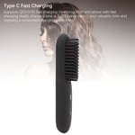 Cordless Hair Straightening Brush Hair Comb Straightener 6400mAH Battery For