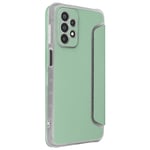 Case for Samsung M23 5G & A23 5G Card Holder Reinforced Edges Light Blue