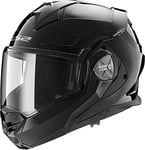 LS2, Casque Moto modulable ADVANT X Solid Noir Verni, L