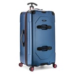 Traveler's Choice Maxporter Valise Rigide à roulettes pivotantes 76,2 cm, Bleu Marine, 30" Trunk Luggage, Maxporter II Valise Rigide à roulettes pivotantes 76,2 cm