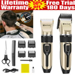 Professional Mens Hair Clippers Shaver Trimmers Machine Cordless Beard Electric