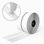 ® Scratch Autocollant Double Face Blanc 5 M Long, Velcr Autocollant 30 Mm Wide, Rouleau Velcr 1 Pair, Bande Velcr Adhésives Scratch Autocollant Pour Tissus, Moustiquaire, Artisanat, Bricolage