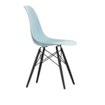 Vitra - Eames Plastic Chair DSW - 23 Ice Grey - Black Maple - Matstolar - Charles & Ray Eames - Grå - Metall/Trä/Plast